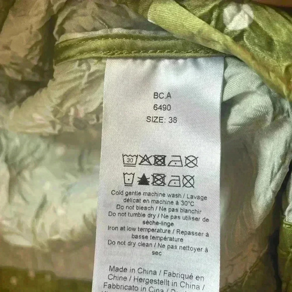 New Ganni Lime Green Long Polka Dot Maxi Dress Woman 38 (US Size M/6-8) - Picture 9 of 11